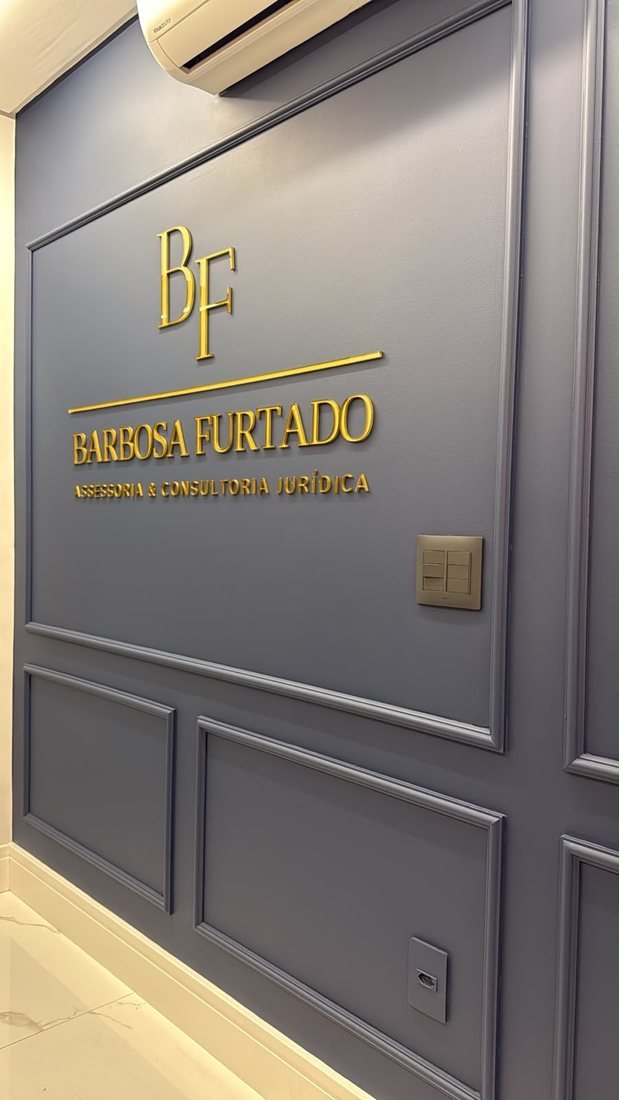 Recepção do escritório Barbosa Furtado em Itajaí